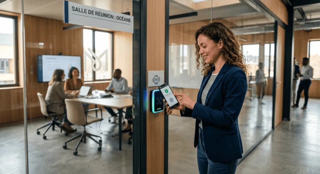 gestion acces salle reunion